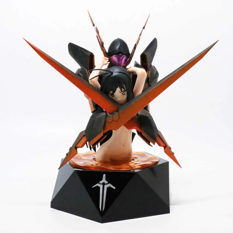 Accel World Kuroyukihime Death door te omarmen Anime Figuur 20 cm PVC Actie Figuur speelgoedmodel Toys Sexy Girl Collection Doll Gift Q0727344989