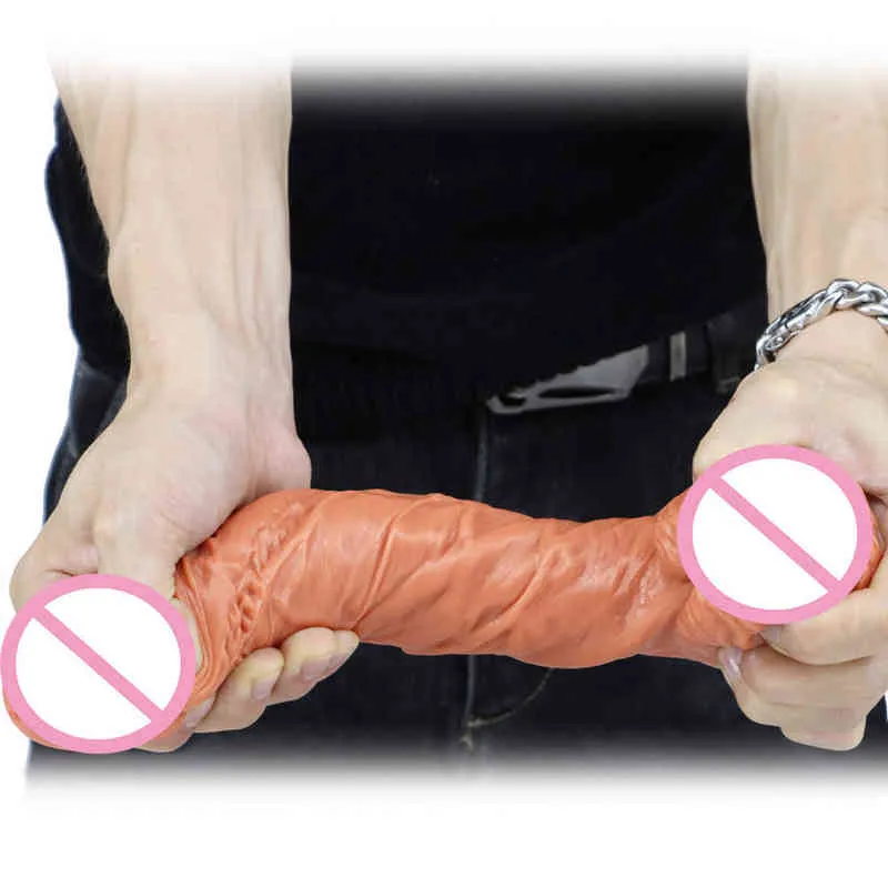 NXYディルド肛門おもちゃのマンリー厚い二重層の液体シリカのシリカのシリカのシミュレーションビッグヤンオナニー拡張器アダルトセックス玩具0225