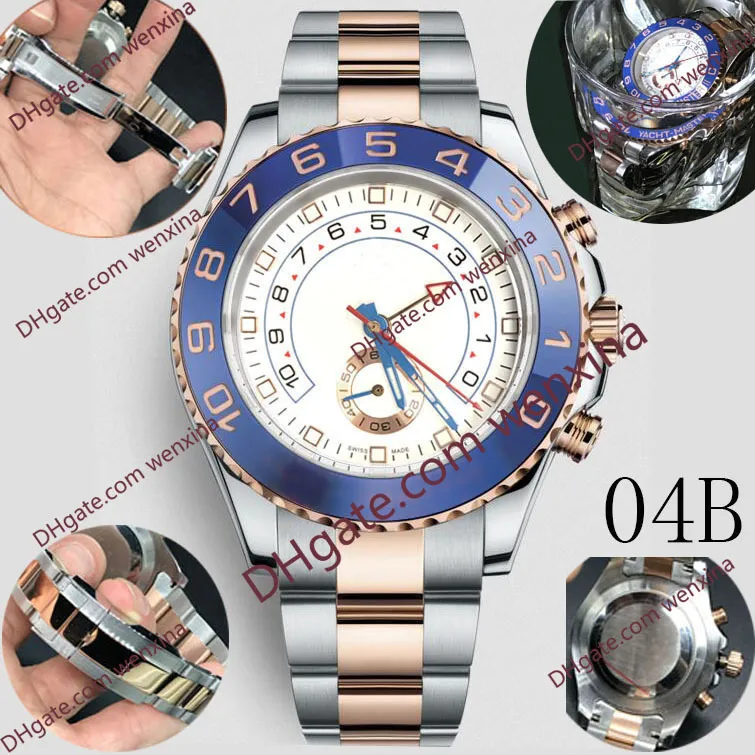 16 färg högkvalitativ klocka 44mm keramisk fälg Mekanisk automatisk 2813 rostfritt stål armbandsur Montre de luxe vattentät men228m