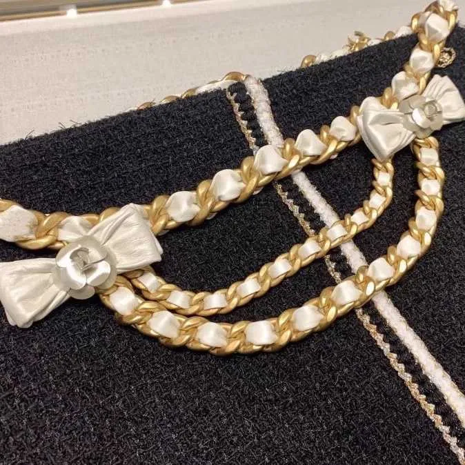 2020 брендовое женское винтажное кожаное ожерелье с звеньями, вечерние изысканные модные ювелирные изделия, ремень, длинная цепочка3564459