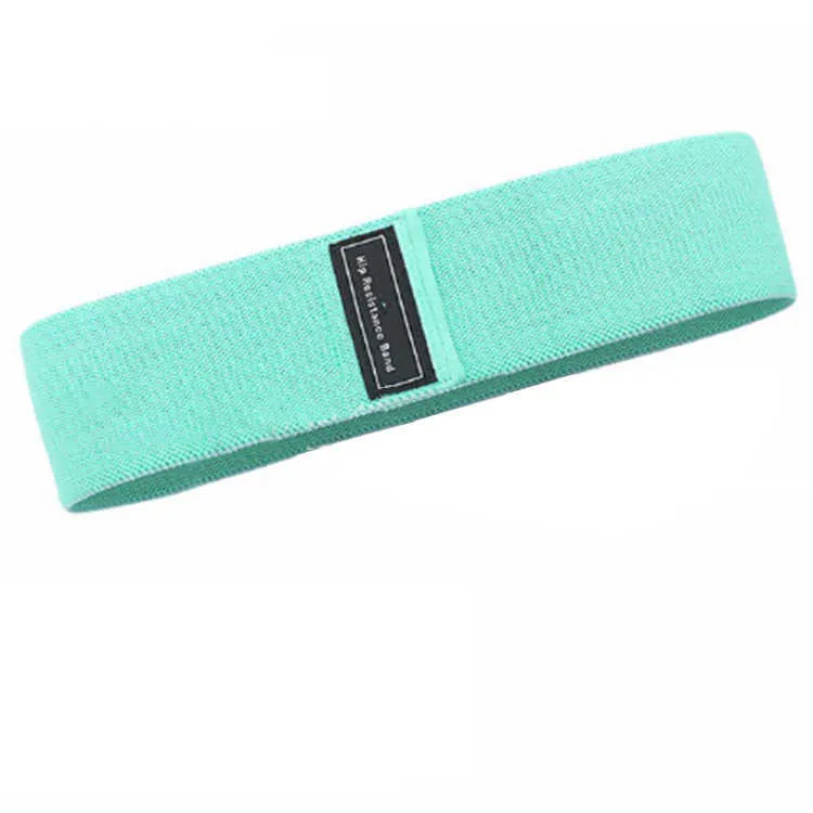 Bandes de caoutchouc de résistance au yoga Tirez sur le tissu Bandes d'exercice anti-dérapantes améliorées pour les fesses et les jambes Entraînement en tissu élastique H1026