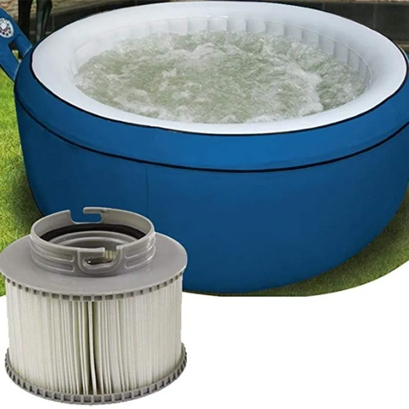 Paquete de filtros de repuesto MSPA, 8 Uds., bañera inflable que se mantiene limpia para el cartucho de filtro de agua Mspa T200805210Y