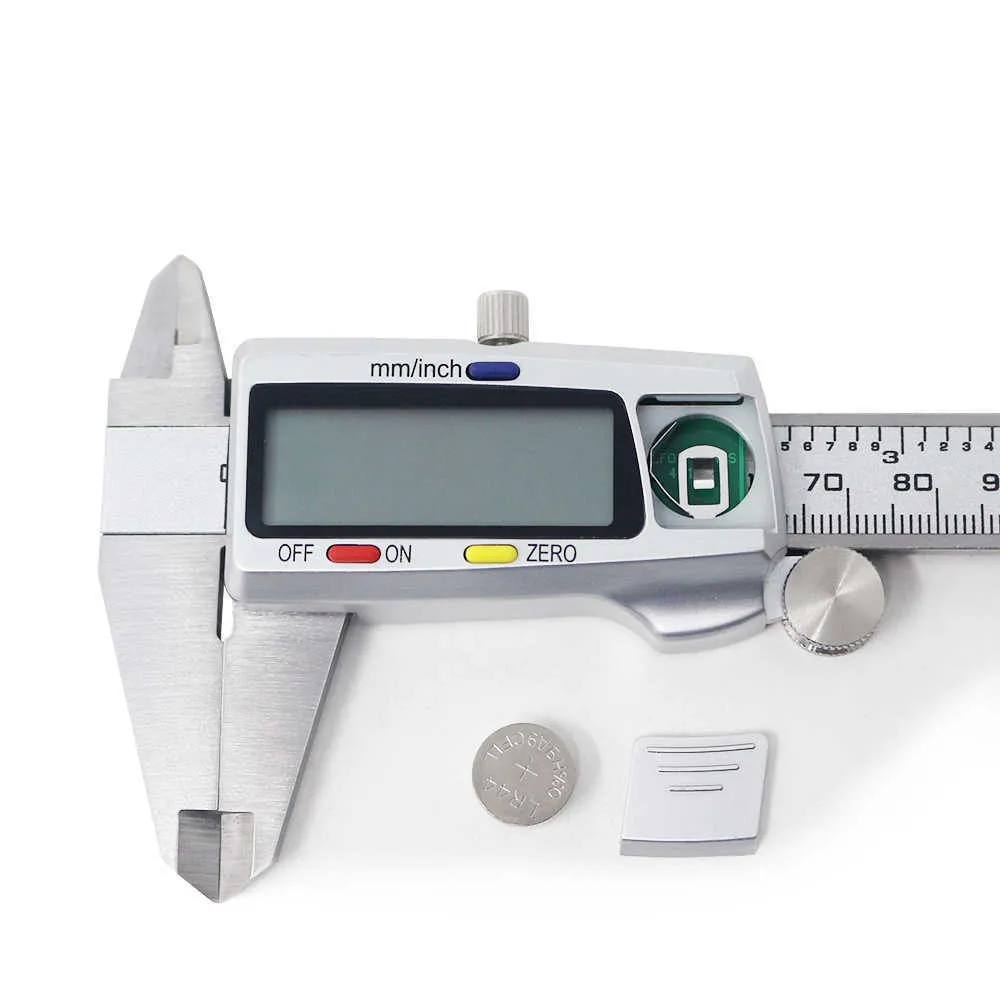 150mm Electronic Digital Metal Caliper de 5 polegadas de aço inoxidável medômetro de medômetro Micrômetro ferramenta de medição 210922