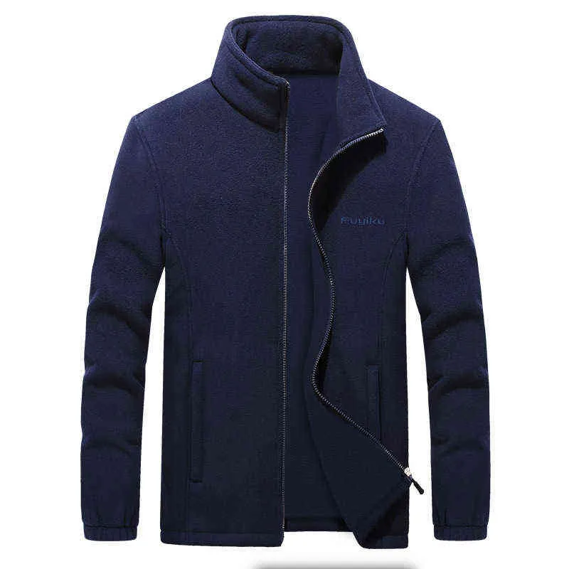 Veste polaire homme automne printemps grande taille grand et grand hommes vêtements doublure Cardigan Plus manteau mâle 9XL 8XL 7XL 6XL 211126