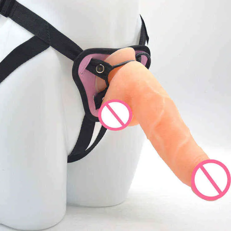 NXY Dildo's solidna solidna symulacja penisa dla dorosłych Fun Products Lala Backyard Plug Toy Leather Spodnie 0221