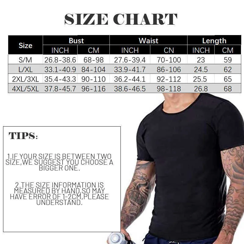 Erkekler Termo Ter Tankı Tops Bel Eğitmen Shapewear Yelek Sauna Suit Vücut Şekillendirici Sıkıştırma Egzersiz Gömlek Zayıflama Iç Çamaşırı