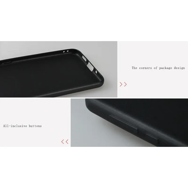 Przypadki dla Xiaomi MI A1 Pokrowce Frosted Matte Soft TPU Silikonowa pokrywa ochronna MI5X MIA1