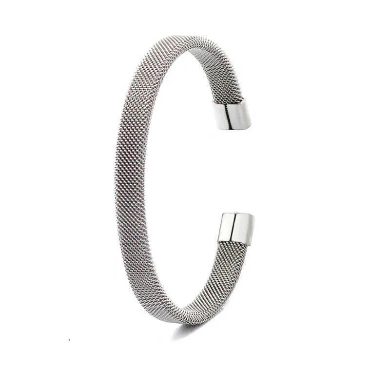 Bracciale Oufei in filo di acciaio inossidabile donna Accessori gioielli moda estivi Offerte bohémien con Q0719