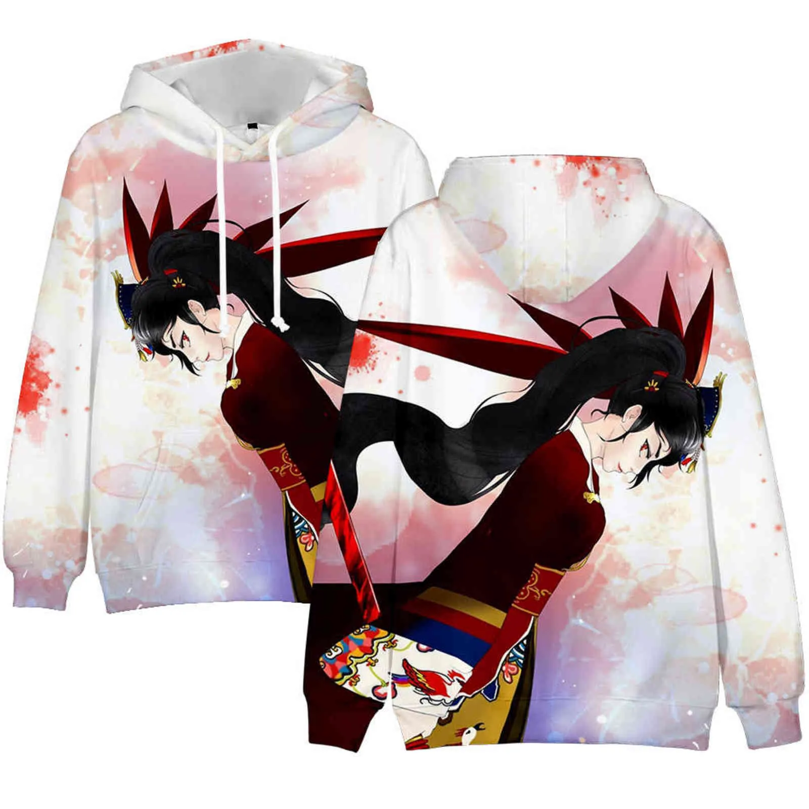 essere ben accolto Nuovi uomini / donne 3D Stampa Divertenti Felpe con cappuccio Popolare Anime Tower of God Felpe Autunno Pullover Cappotti di moda Top Y211118