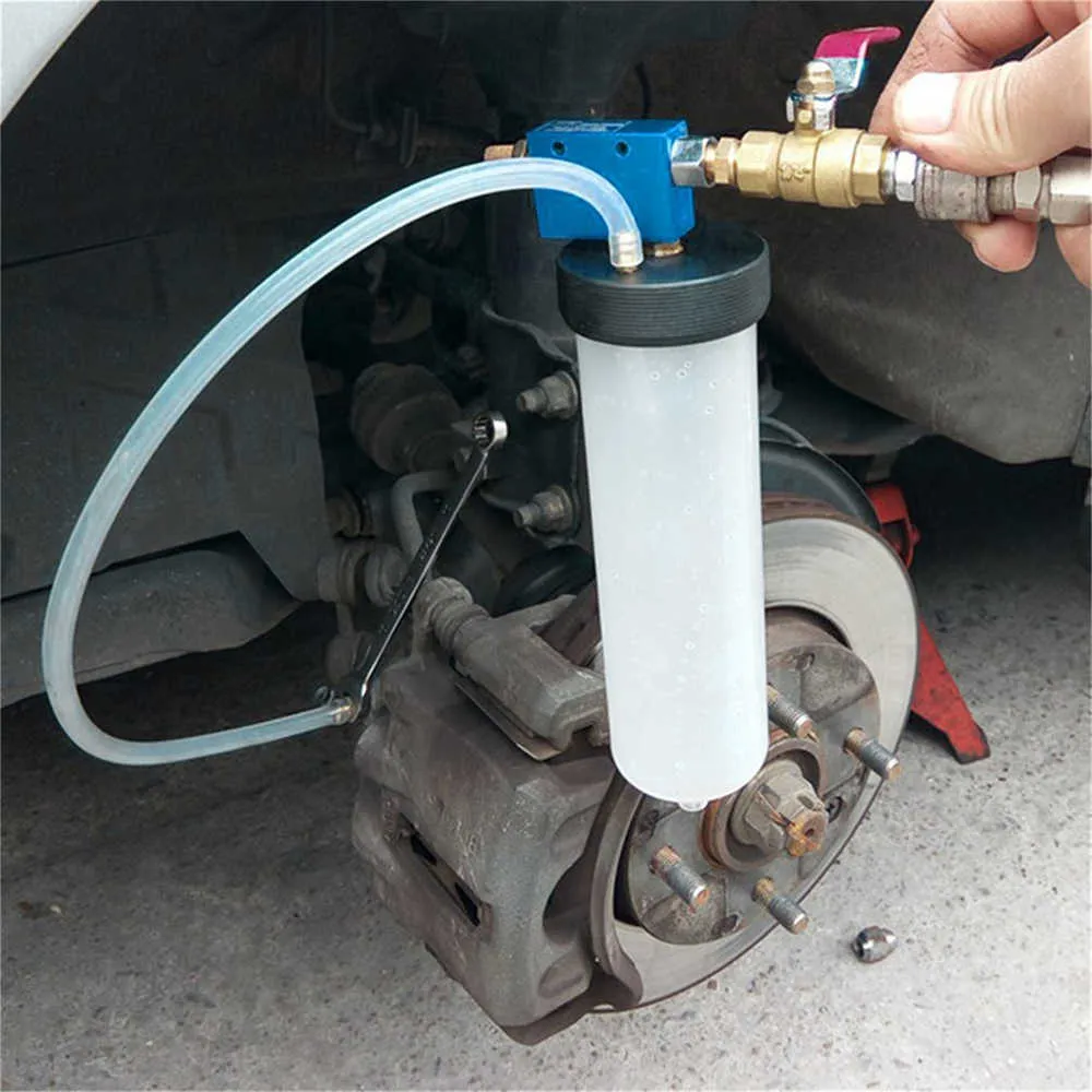 Auto Bremsflüssigkeit Öl Ersatzwerkzeug Hydraulische Kupplung Öl Bleeder Pumpe Universal Auto Brake Pumpe Abgaskit Reparatur Zubehör