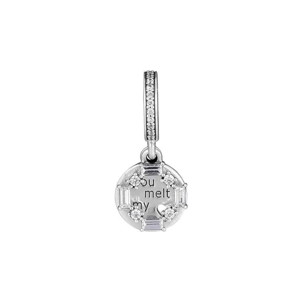 Christmas Ice Carving Dangle Charm Fits 925 sterling silver original Bracelets For Woman DIY Beads for jewelry making