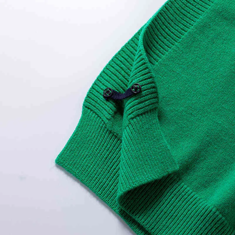 Maglione da donna Gilet Tinta unita Stile semplice e versatile Ragazza Autunno Inverno Senza maniche Giacca lavorata a maglia Moda coreana Traf 211120