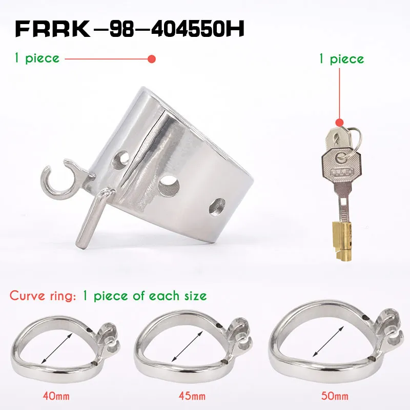 Massage Stainless Steel Metal Penis Ring Open Cage Head 35mm Device Adult Cock Cage For Men Wear On The Penis Sex Toys9000541