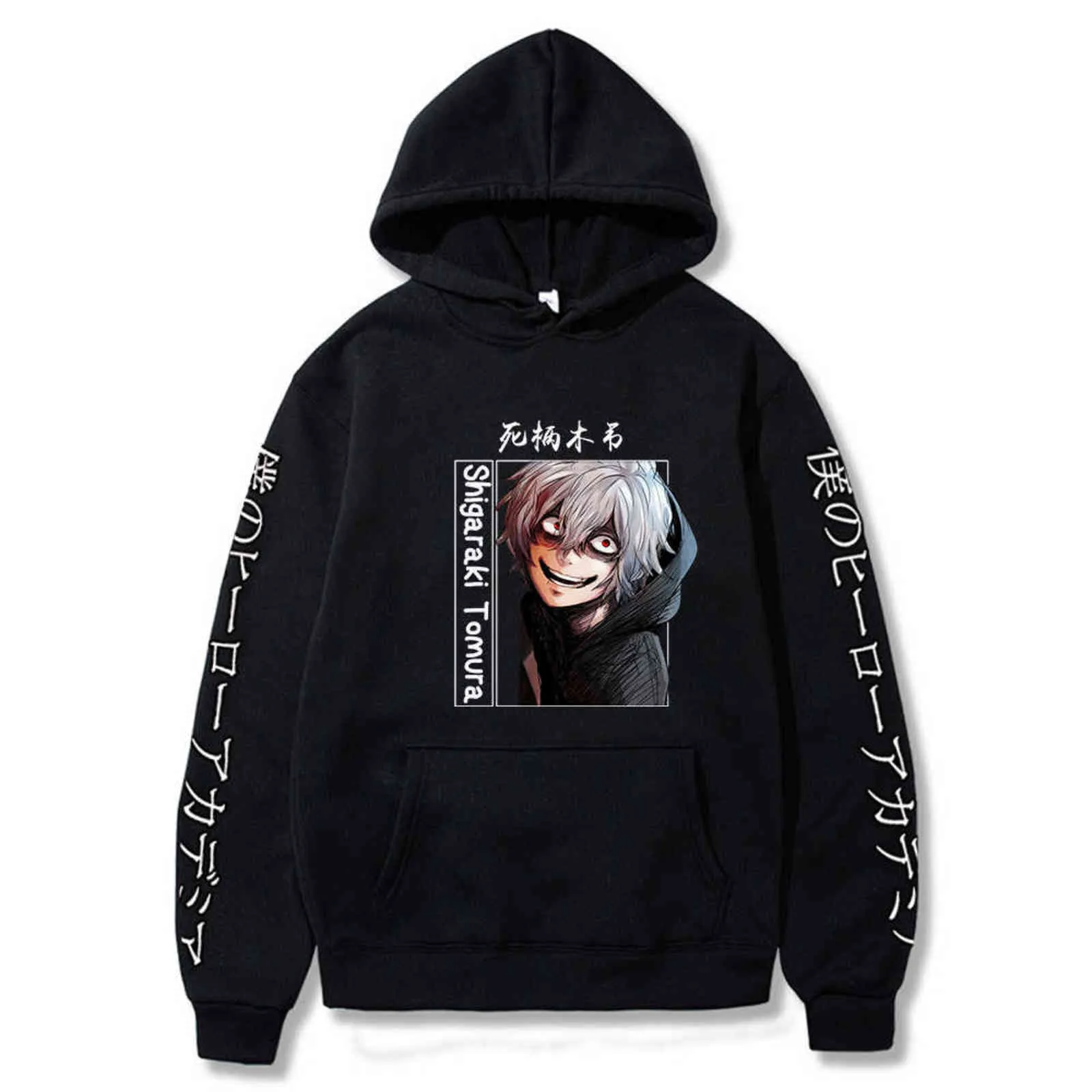 My Hero Academia Pulls à manches longues pour hommes Femmes Sweats Automne Hoodies Femmes Y211122