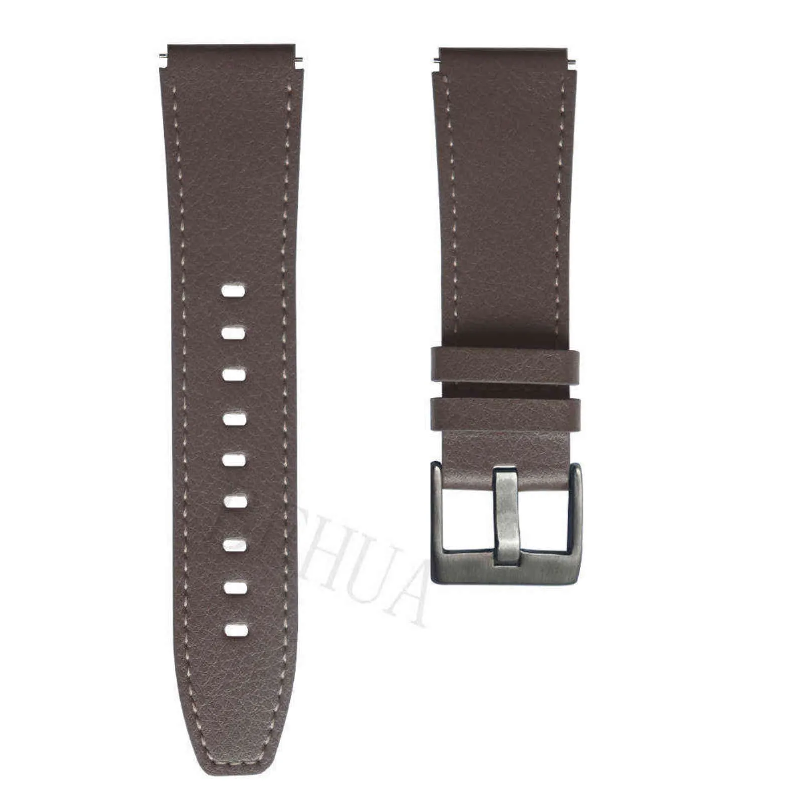 22mm echtes Leder -Gurtwächter für Huawei Uhr GT 2 Pro Original Armband Schnelles Relea -Armband für Samsung Galaxy 3 45m Y4332403