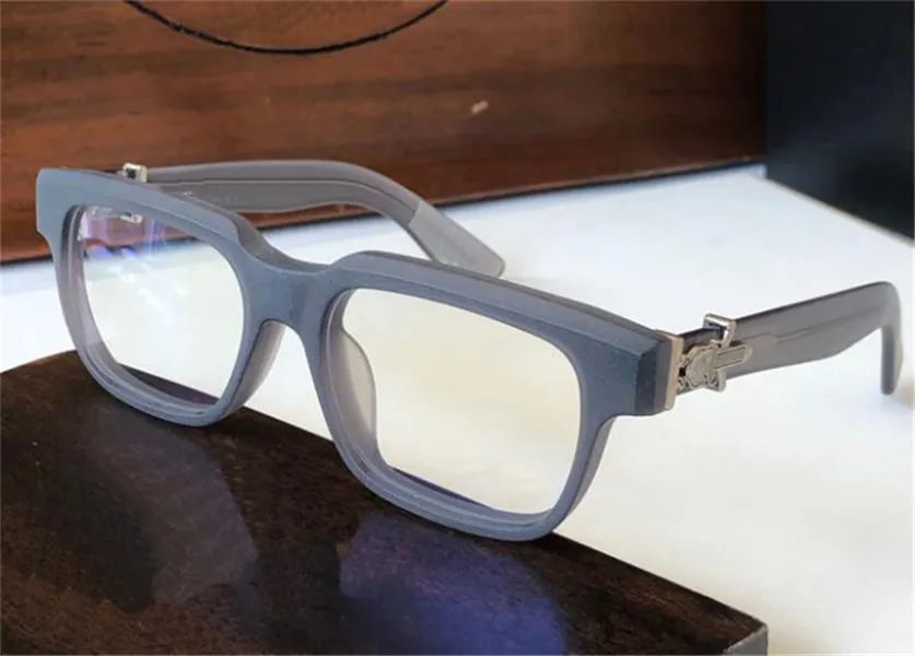 Nowe okulary optyczne Vagillionaire I Design Eyywear Big Square Frame Punk Punk Style przezroczystą soczewkę Najwyższą jakość z przezroczystą okulą 213Q