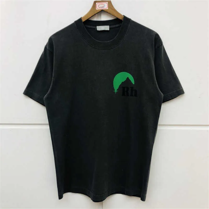 EssentialSweatshirts rhude camisetas homens homens Japão Rh Penteado de penteado Top Tees Style Summer Rhude Rhude camiseta x0602 886