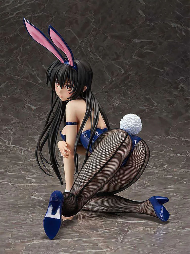 ing To Love Ru Yui Kotegawa Bunny Ver PVC Action Figure Anime Figure Modle Toy Sexy Girl Bunny Figure Collectible Doll Gift Y8303572