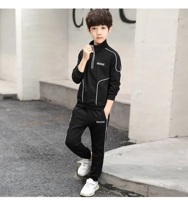 Boys clothes sets spring autumn kids fashion cotton coatpants tracksuits for baby boys children casual jogging suits T2007186001430