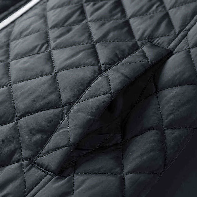 Мода мужские пальто Parkas Slim Fit Camp Cleans Design длинная стильная роскошная стенд воротник 6XL мужской осенний свет Homme 2111214