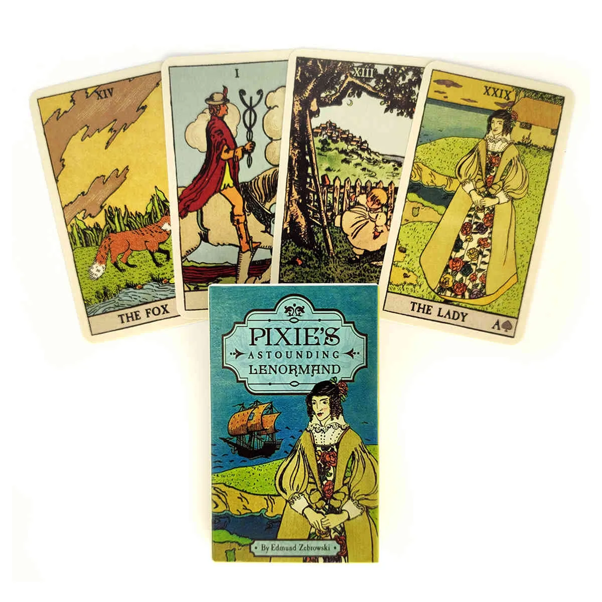 Cartes de Tarot Pixies étonnantes Lenormand et PDF, jeu de société de Divination, divertissement, fêtes, 36 pièces/boîte, nouvelle collection