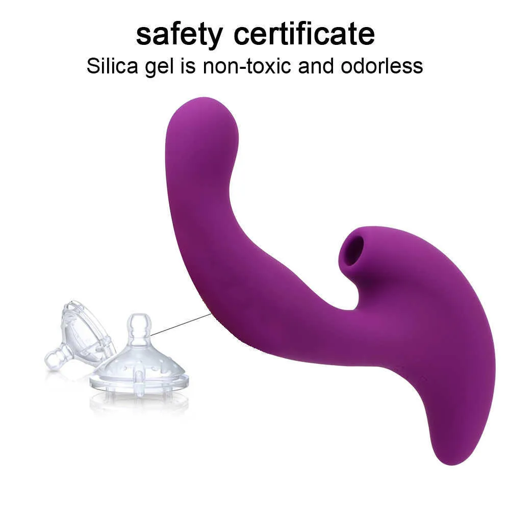 Masaż Elementy G Spot 10 Częstotliwość 10 Prędkość Sucking Dildo Wibrator Dorosłych Seksowne Produkty Zabawki Dla Kobiet Clitoris Stymulator Sutki Sucker