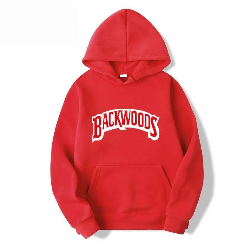 Skruvgängan manschettar streetwear backwoods hoodie tröja män mode höst vinter hip hop hoodie pullover hoody 201103