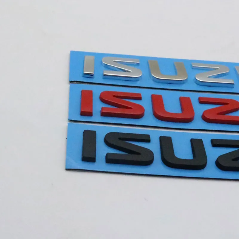 Autocollant emblème de voiture pour Isuzu DMAX DMAX, Badge de numéro de coffre arrière, lettre, logo, décalque 5055650