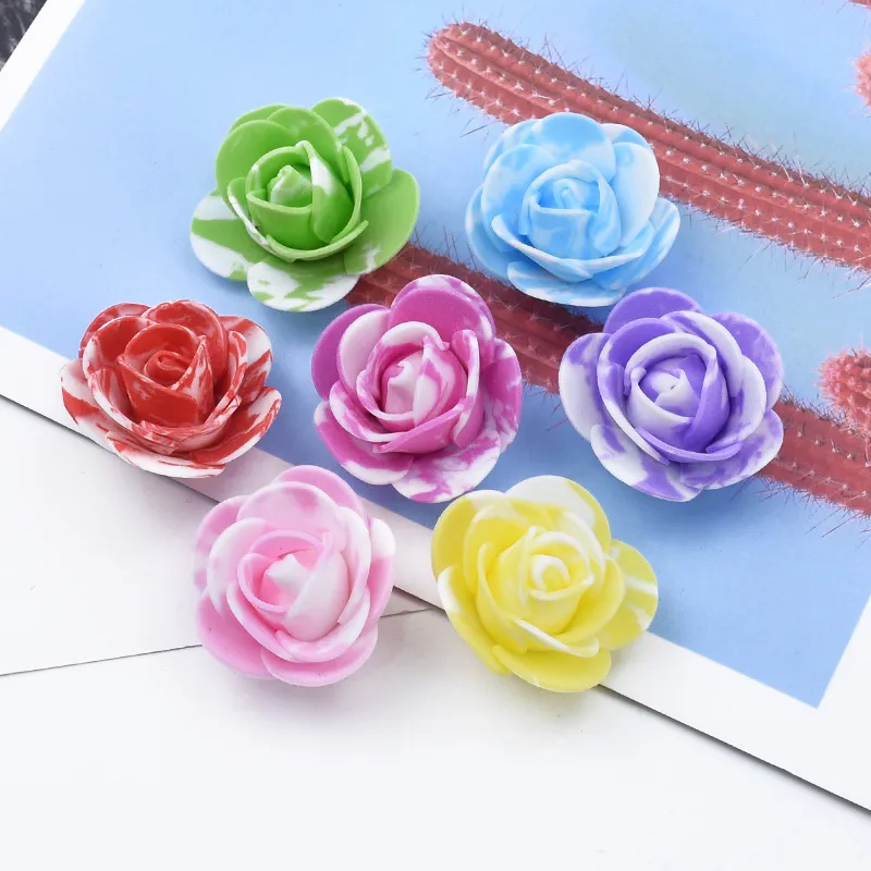 500/1000 Pz Multicolor PE rose Matrimonio fiori decorativi decorazioni natalizie la casa accessori da sposa fiori artificiali Y201020