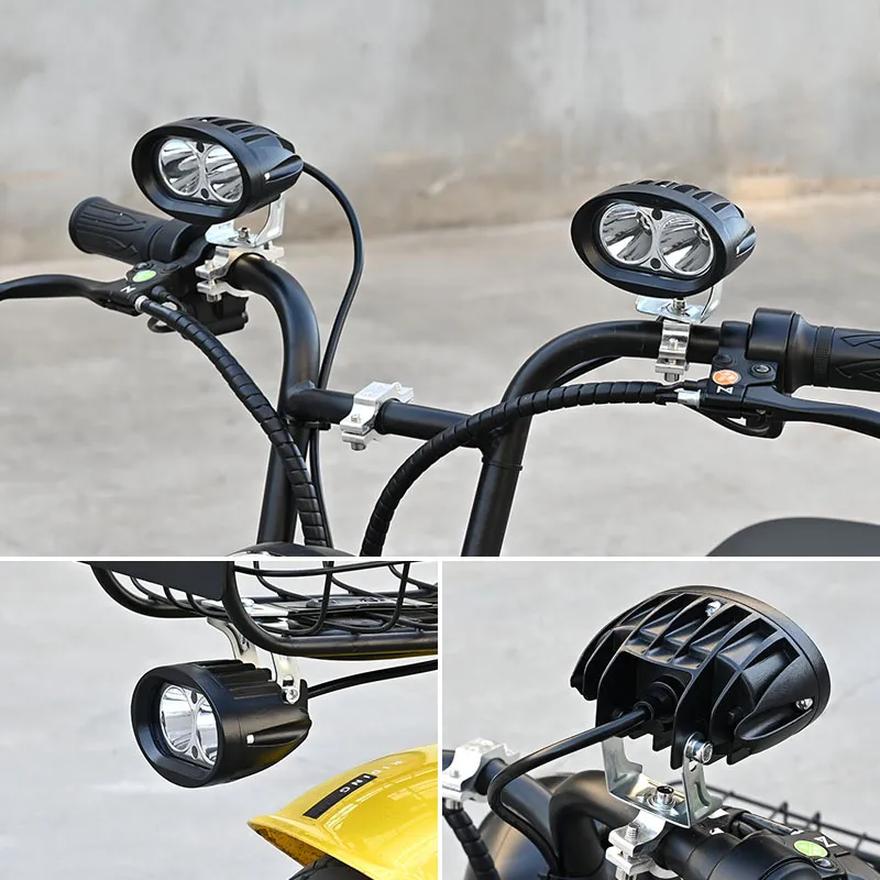 Nueva luz LED resistente al agua, focos portátiles, motocicleta, todoterreno, camión, conducción, coche, barco, luz de trabajo, faros LED, 12V, 24V, lámpara antiniebla 224z