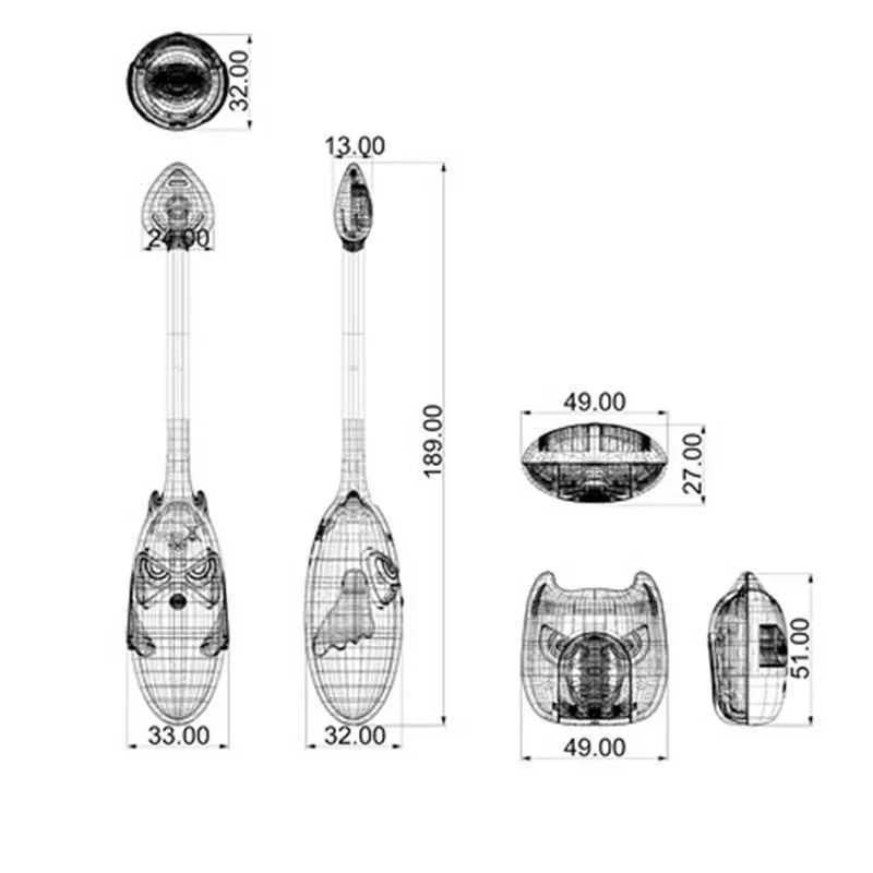 Vibratore telecomandato le donne Stimolatore del clitoride del punto G Vibratore della pallottola Uovo del sesso Giocattoli del sesso le donne Giocattoli sessuali P0818