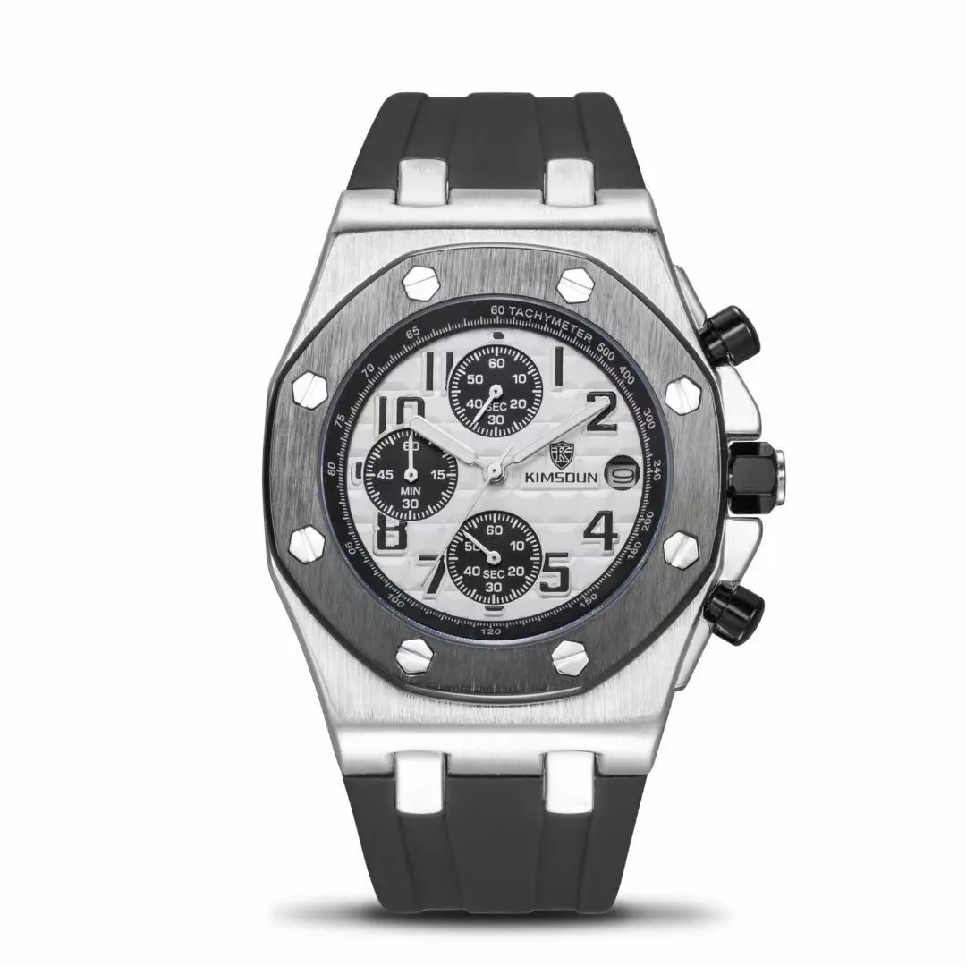 2021luxury Freight popular new product kisdun standard fashion Rubber Watch with luxury multifunctional sports waterproof lei296t