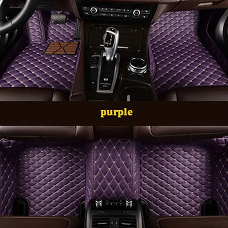 Custom car floor mat for A3 sportback A1 8KX A2 8P Limousine Convertible A4 A6 Q2 Q3 Q5 Q73667563
