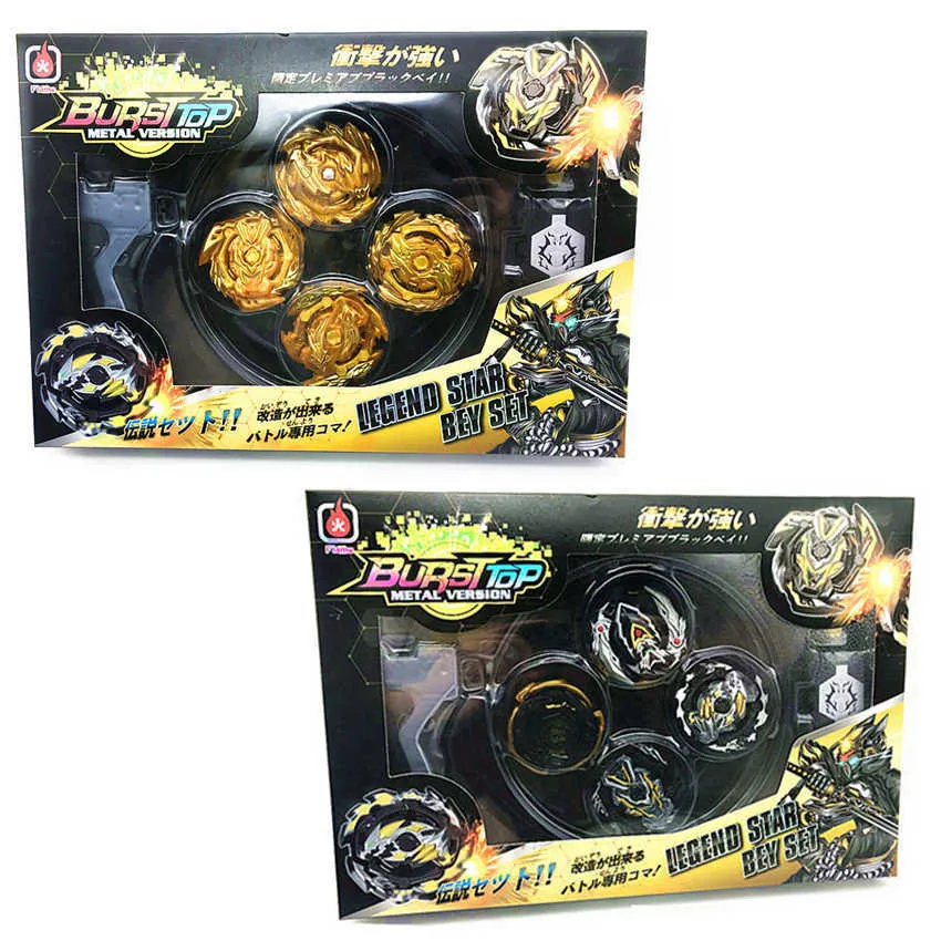 Nouveau 4 pièces/ensemble Beyblade arena stade Metal Fusion 4D Battle Metal Top Fury Masters lanceur grip enfants jouet de noël X0528