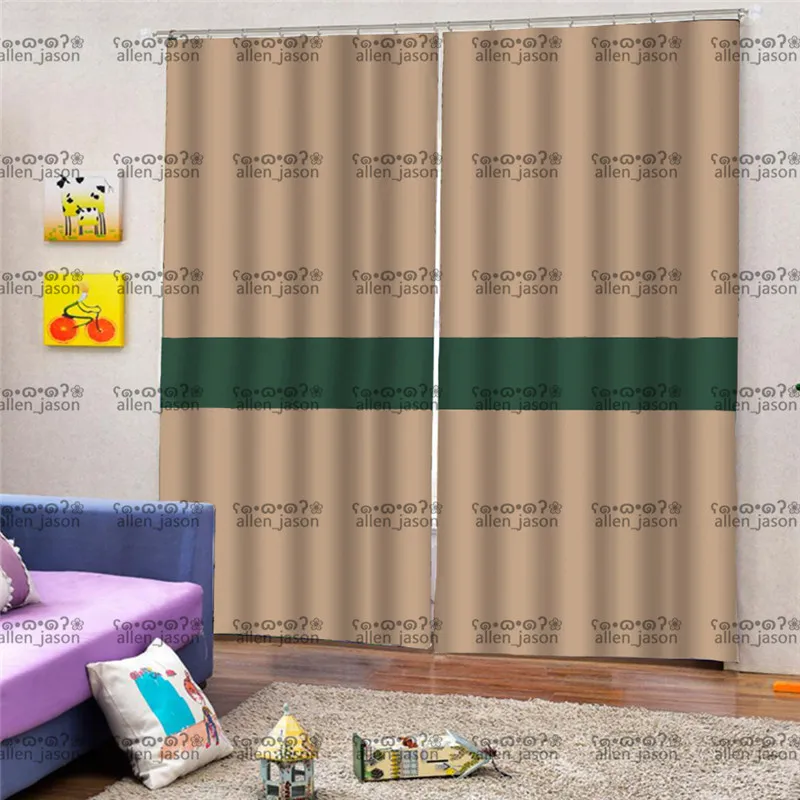 69 Hipster Gordijn Designer Serie Topkwaliteit Doek Thuis Slaapkamer Badkamer Transparante Glazen Deur Multifunctionele Luxe Cur292w