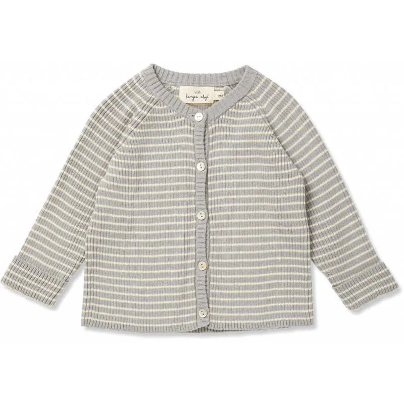 Toddler Sweaters 2021 Autumn Winter Konges Brand Kids Girl Knit Top Striped Children Boy Cardigans Sister Brother Macth Clothes Y1024