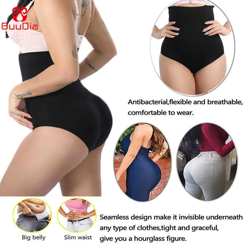 Butt Lifter da donna Shapewear Tummy Control Bodyfit Mutandine Vita Trainer Body Shaper Imbottito Booty Enhancer Pancia più sottile