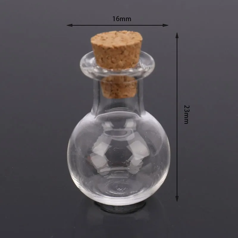 en verre miniature bouteille de potion mini flacons en verre en liège mariage bricolage mini-dérive souhaitant des bouteilles de parfum