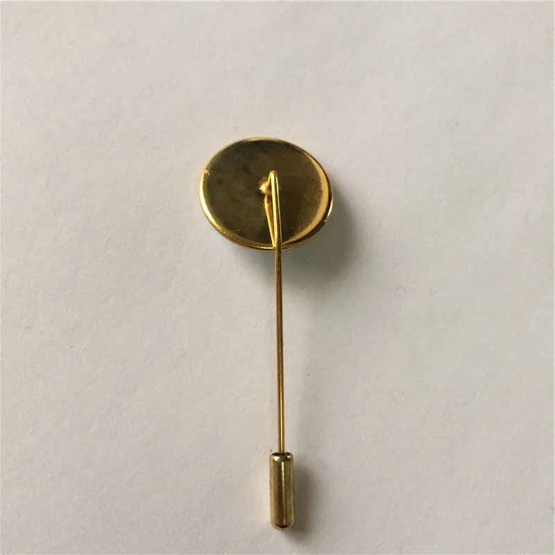 Fashion Pins Sublimation Pin Smycken för värme Tranfer Skriva tomma Kvinnor Broscher DIY Förbrukningsmaterial 07761