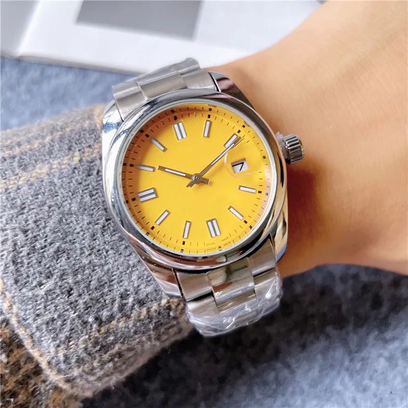 Marka Saatler Kadın Kız Bayanlar Klasik Stil Metal Çelik Bant Kuvars kol saati X204