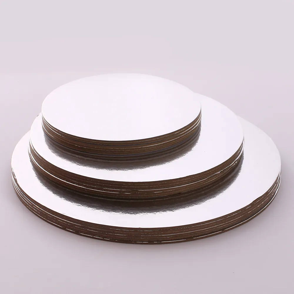 Juego de tablas para pasteles de 18 bases circulares para pasteles de 6 pulgadas, 8 pulgadas y 10 pulgadas, 6 de cada una Y200612241W