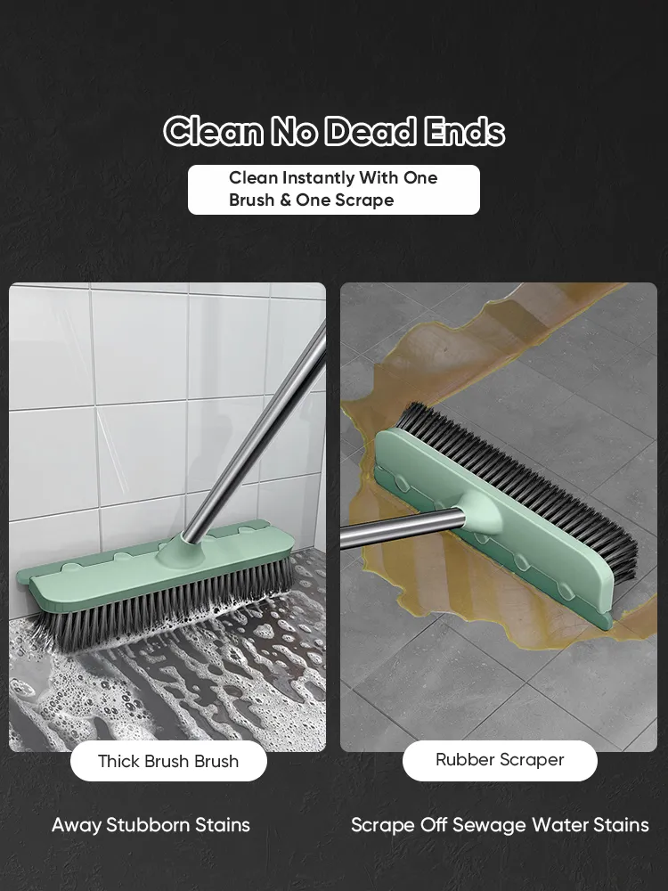 JOYBOS-limpiaparabrisas para baño, cepillo de vidrio suave, escobilla de ventana, escoba mágica ecológica, fregona para suelo, ayudante de limpieza del hogar JX34 2227E