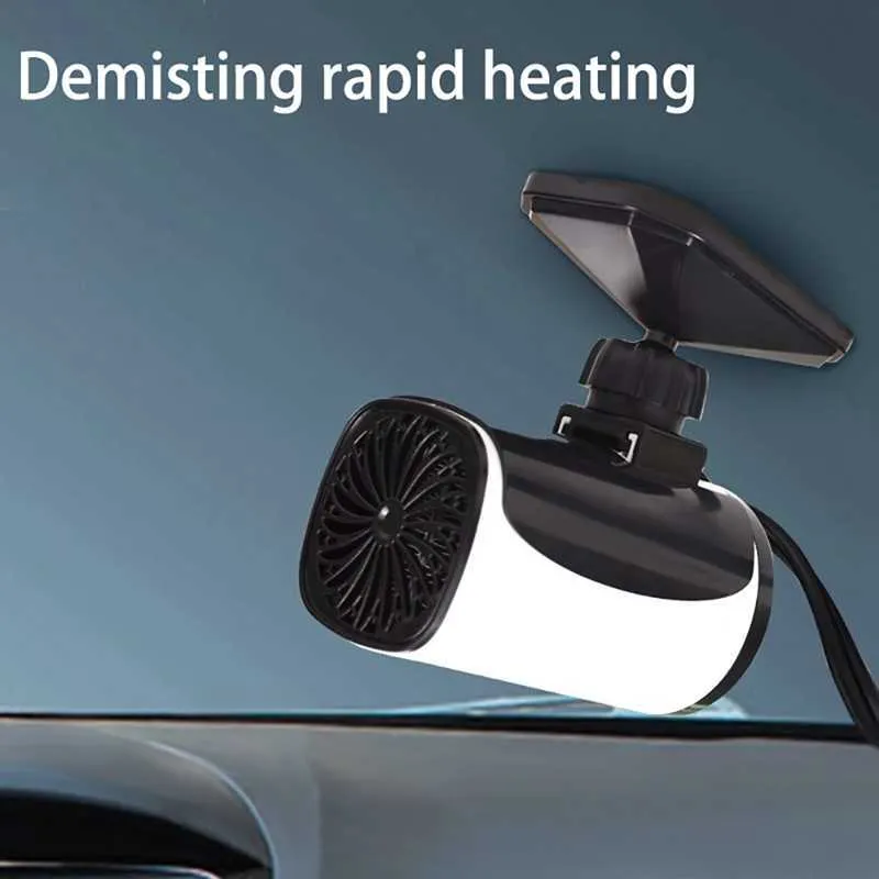 Auto -verwarming Portable 2 In 1 ventilator met verwarming en koeling Winter Auto van defroster voor voorruit 12V 150W4297998