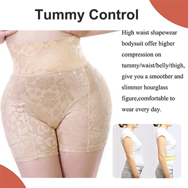 Panty Big Ass Hip Enchancer Hoge Taille Trainer Body Shapers Dames Sexy Bruiloft Ondergoed Butt Lifters Control Slipje Shapewear