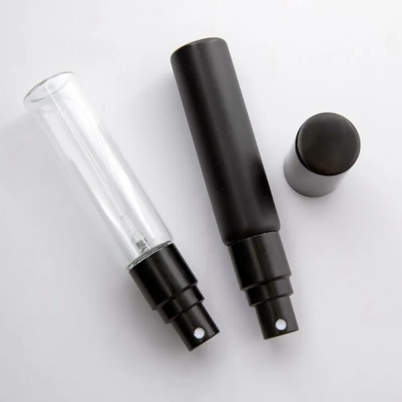 10 ml Travel Refillerbar Glas Spray Bottle Prov Glasflaskor Portabel Mini Parfym Atomizer