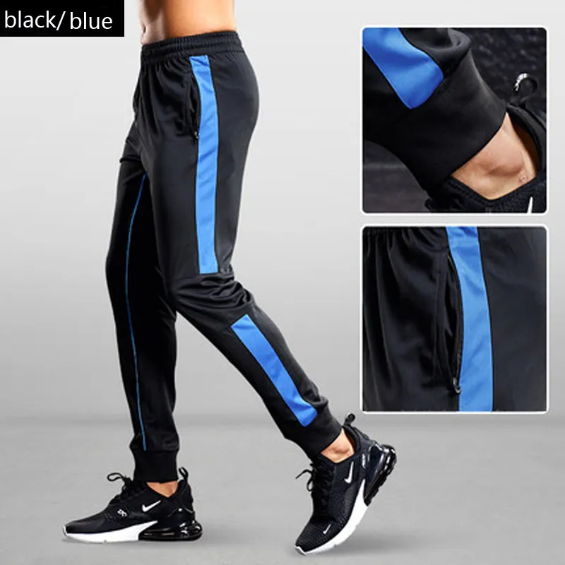 Pantalones deportivos Hombres Bolsillos con cremallera Pantalones Pantalones deportivos Ropa deportiva Precio de fábrica Diseño experto Calidad Último estilo Estado original