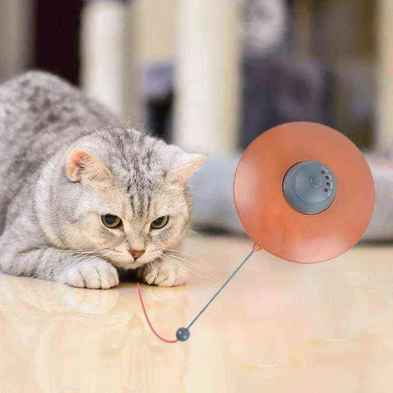 Giocattolo interattivo intelligente gatti Undercover Mouse Fabric Cat's Meow Giocattolo elettronico interattivo Creativo Cucciolo di gatto Gattino Palla 211122