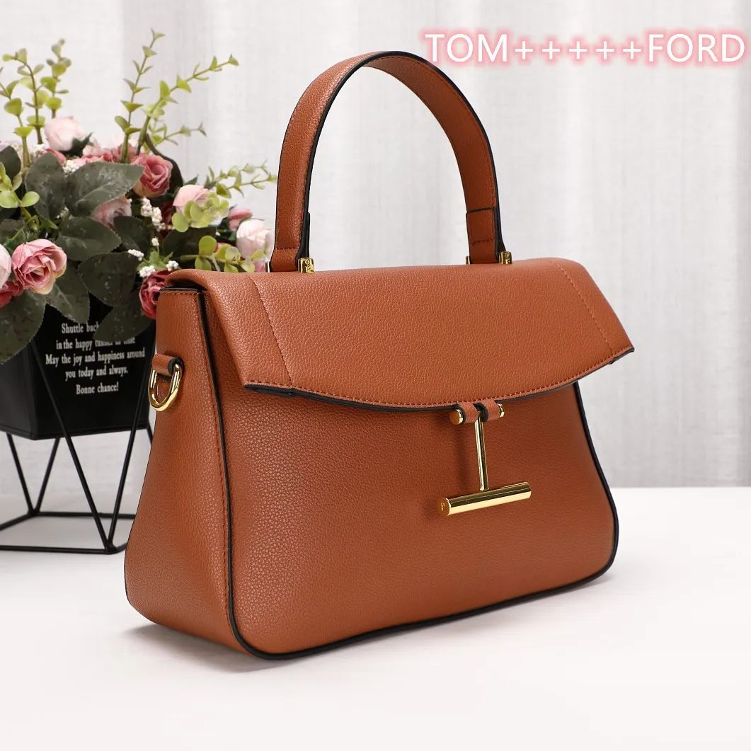 Классические дизайнеры бренда TF TARA Full Leather Bags Model Model 5226 Плечь