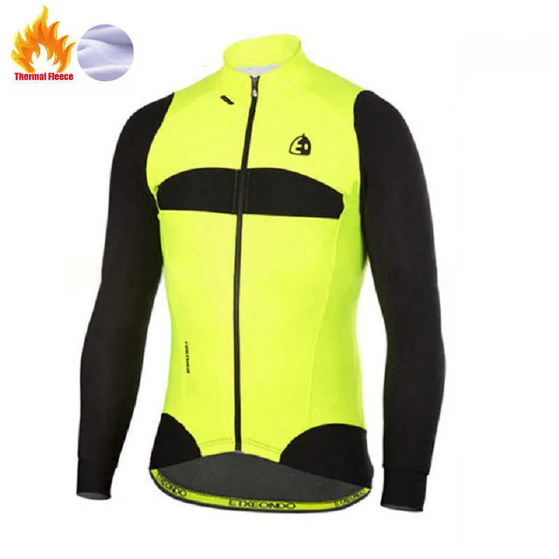 Etxeondo Giacca invernale in pile termico Maglia da ciclismo manica lunga Ropa ciclismo hombre Abbigliamento da bicicletta Abbigliamento bici maglia Ciclism H1020