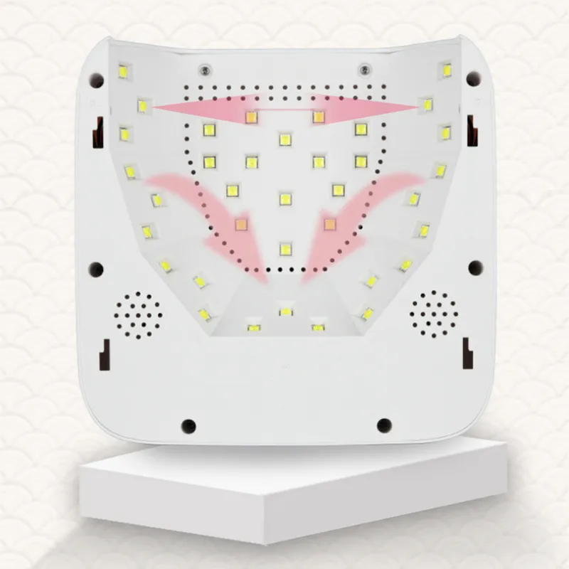 Перезаряжаемая светодиодная лампа 88 Вт для сушки гель-лака для ногтей Лампа для отверждения гель-лака Беспроводная маникюрная машина Беспроводная УФ-лампа для ногтей 2103054508095